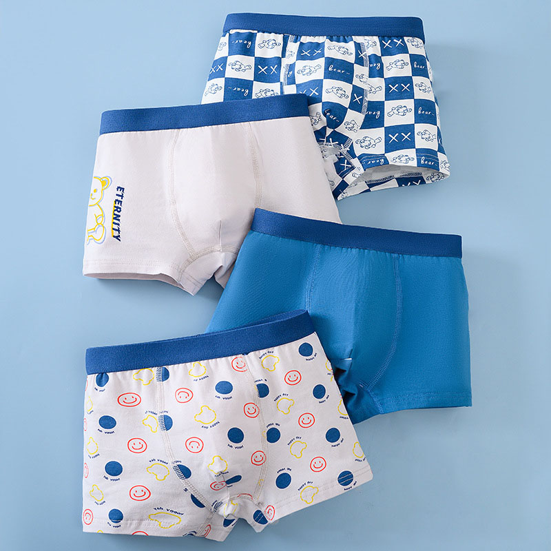 Boxer Brief Pack Cotton - 4'lü Paket Yumuşak Erkek Boxer Külot