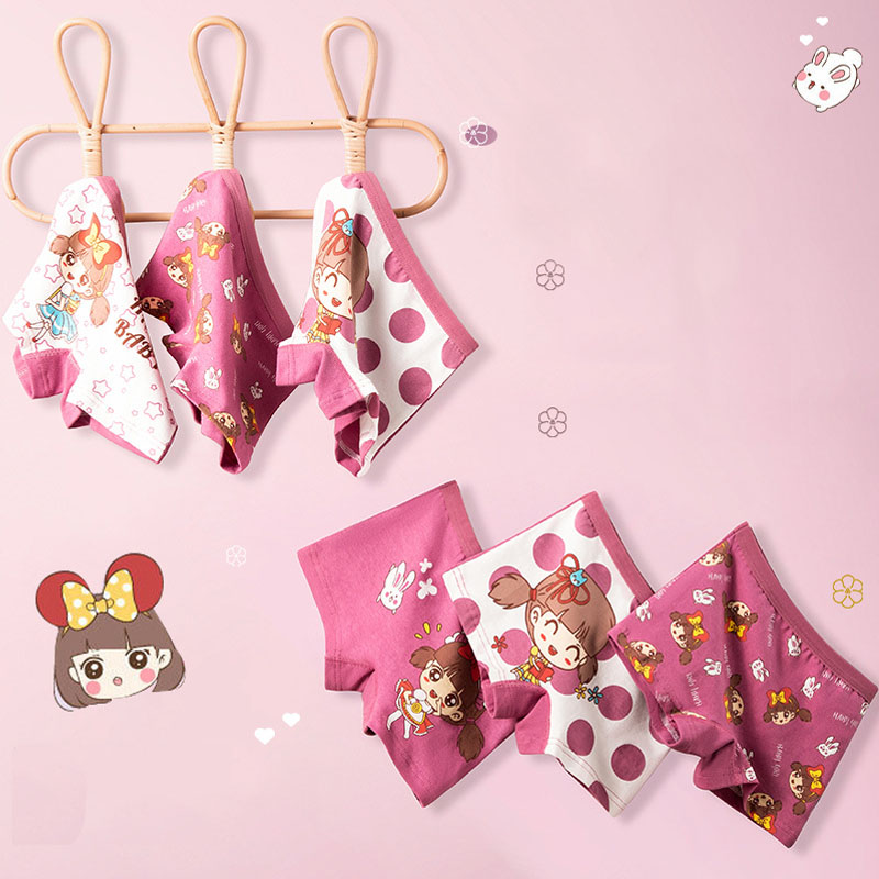 4 adet/paket Genç Kız Iç Çamaş - Boxer Brief Pack Cotton incelemesi ve fiyatı